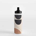 Modern Abstract Minimal Shapes 223 Water Bottle Gallery Image 2
