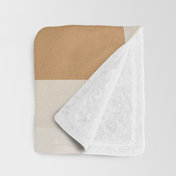 Modern Abstract Minimal Shapes 223 Throw Blanket Gallery Image 3