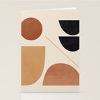 Modern Abstract Minimal Shapes 223 Stationery Card Gallery Image 2