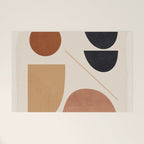 Modern Abstract Minimal Shapes 223 Welcome Mat Gallery Image 1