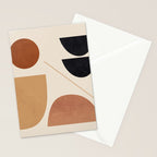 Modern Abstract Minimal Shapes 223 Stationery Card Gallery Image 2