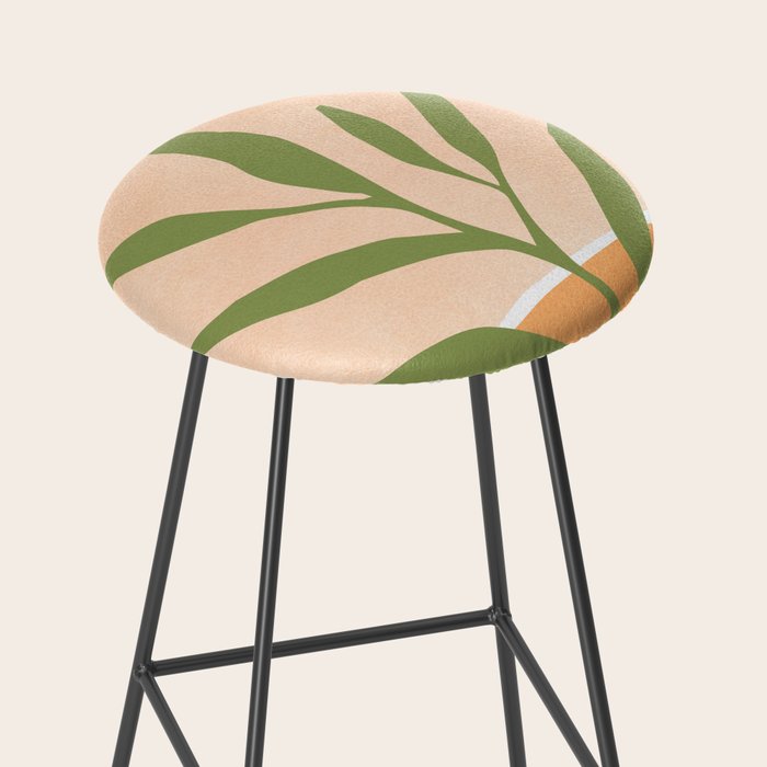 Southwest Sunrise Abstract Landscape Stool Gallery Image 2