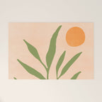 Southwest Sunrise Abstract Landscape Welcome Mat Gallery Image 1