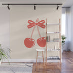 Cherry Bow Delight Wall Mural Gallery Image 1