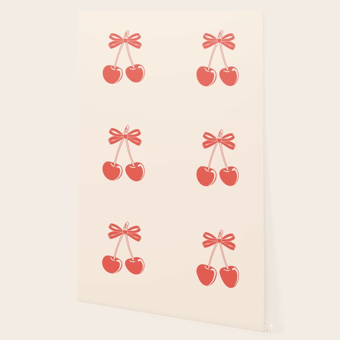 Cherry Bow Delight Wallpaper Gallery Image 2
