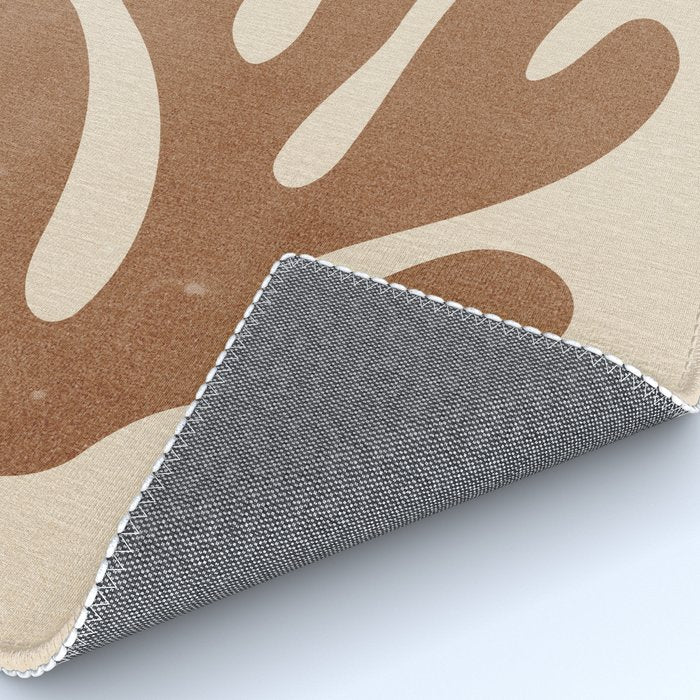 Coral Leaf: Matisse Taupe Brown Edition Rug Gallery Image 4