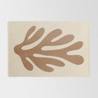 Coral Leaf: Matisse Taupe Brown Edition Rug Gallery Image 2