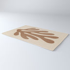 Coral Leaf: Matisse Taupe Brown Edition Rug Gallery Image 3
