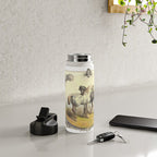 Arabian Horses - Equine Theme Vintage Illustration Water Bottle Gallery Image 4