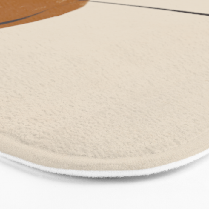 Modern Abstract Shapes #11 Bath Mat Gallery Image 3
