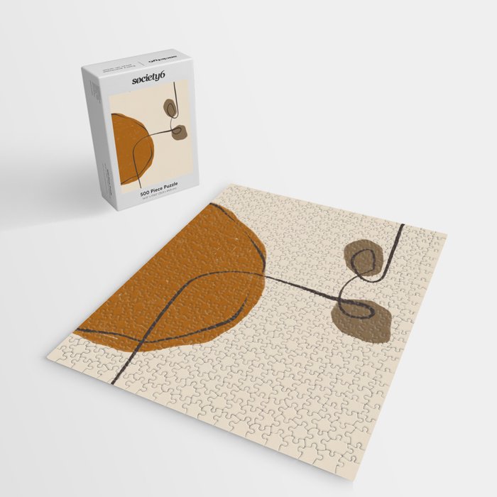 Modern Abstract Shapes #11 Jigsaw Puzzle Gallery Image 2