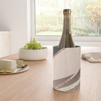 Rose Gold Blush Black Geometric Stripe Glam #1 #geo #decor #art #society6 Wine Chiller Gallery Image 4