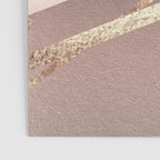 Rose Gold Blush Black Geometric Stripe Glam #1 #geo #decor #art #society6 Poster Gallery Image 3