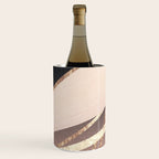 Rose Gold Blush Black Geometric Stripe Glam #1 #geo #decor #art #society6 Wine Chiller Gallery Image 1