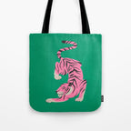 The Chase 2: Pink Tiger Edition Tote Bag Gallery Image 1