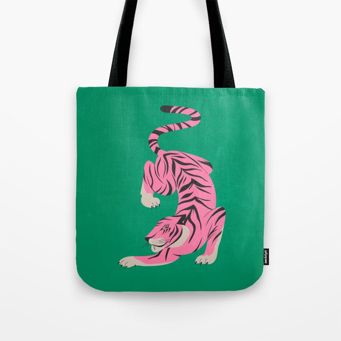 The Chase 2: Pink Tiger Edition Tote Bag Gallery Image 1