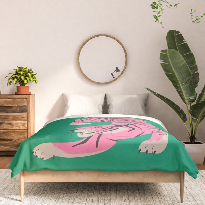 The Chase 2: Pink Tiger Edition Comforter Gallery Image 3