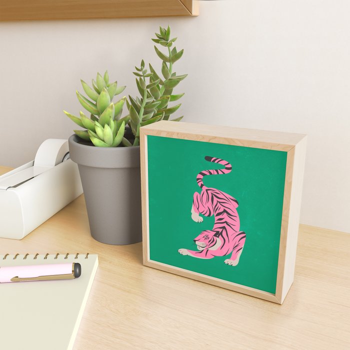The Chase 2: Pink Tiger Edition Mini Art Print Gallery Image 2