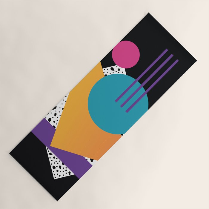 Memphis Pattern 35 / 80s - 90s Retro Yoga Mat