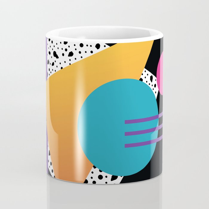 Memphis Pattern 35 / 80s - 90s Retro Coffee Mug Gallery Image 4