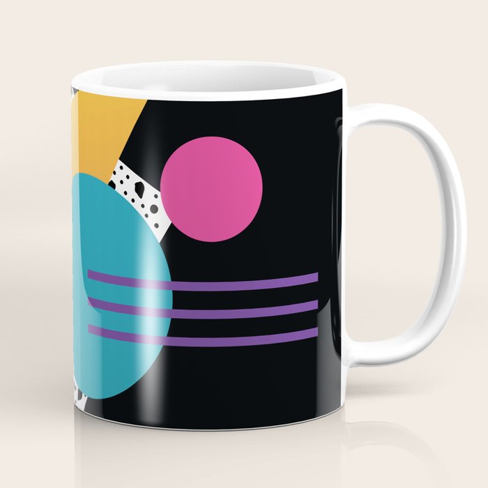 Memphis Pattern 35 / 80s - 90s Retro Coffee Mug Gallery Image 1