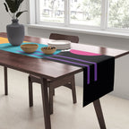 Memphis Pattern 35 / 80s - 90s Retro Table Runner Gallery Image 2