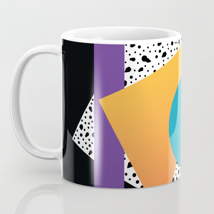 Memphis Pattern 35 / 80s - 90s Retro Coffee Mug Gallery Image 3
