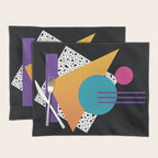 Memphis Pattern 35 / 80s - 90s Retro Placemat Gallery Image 1