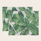 Tropical banana leaves VI Placemat Gallery Image 1