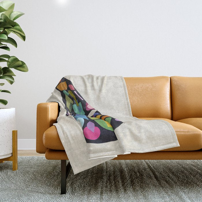 Bejeweled Compass Throw Blanket Gallery Image 1
