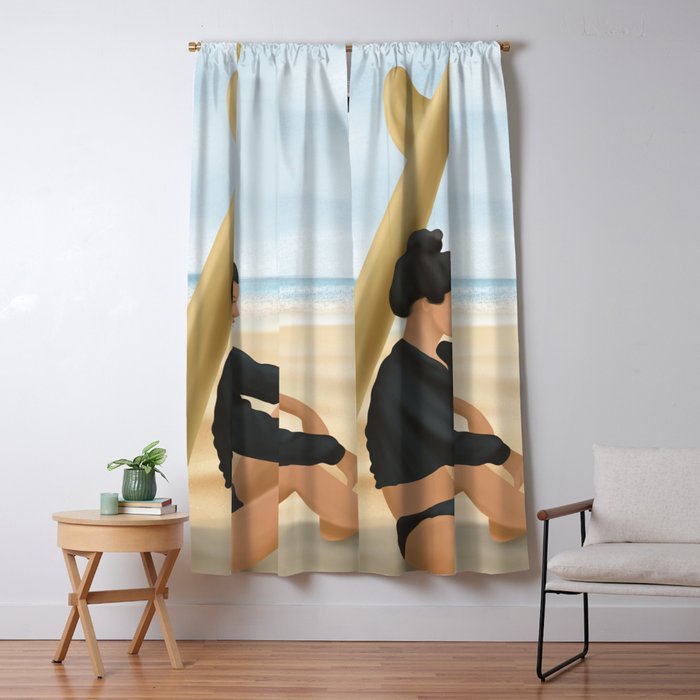 Surfboard Shade Window Curtain Gallery Image 5