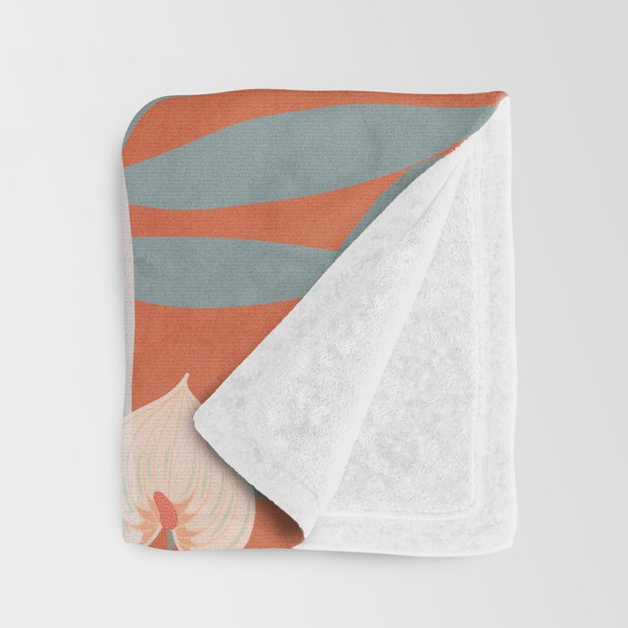 Tropical Girl 41 Throw Blanket Gallery Image 3
