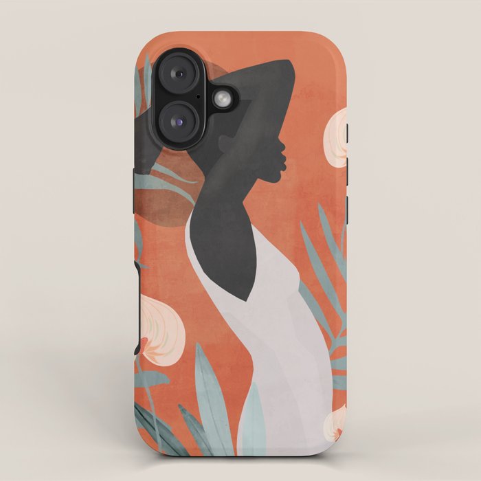 Tropical Girl 41 iPhone Case Gallery Image 1