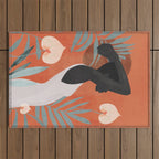 Tropical Girl 41 Outdoor Rug Gallery Image 1