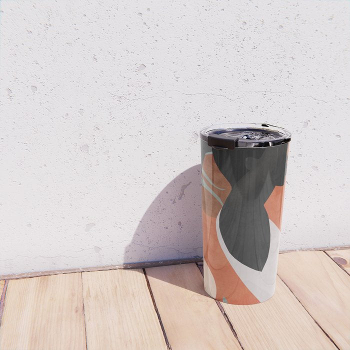 Tropical Girl 41 Travel Mug Gallery Image 4