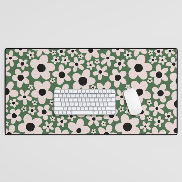 Flower Power #2 Desk Mat Gallery Image 1