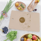 It Was All A Dream - Tan & Rust Cutting Board Gallery Image 2