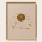 It Was All A Dream - Tan & Rust Serving Tray Gallery Image 1