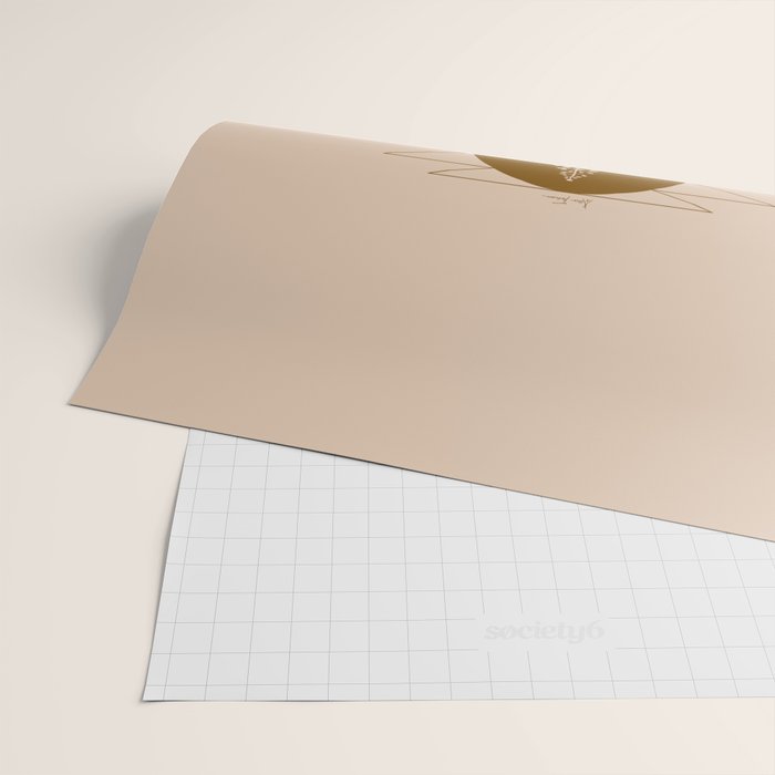 It Was All A Dream - Tan & Rust Wrapping Paper Gallery Image 2