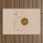 It Was All A Dream - Tan & Rust Outdoor Rug Gallery Image 1