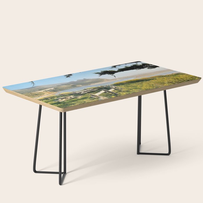 Coastal California Sunset With Wildflowers Coffee Table Gallery Image 1