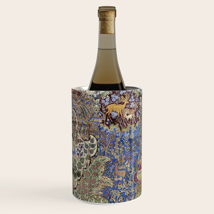 Majestic Cobalt Gold Antique Persian Kashmar Wine Chiller Gallery Image 3