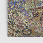 Majestic Cobalt Gold Antique Persian Kashmar Poster Gallery Image 3