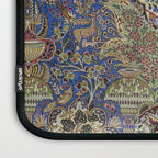 Majestic Cobalt Gold Antique Persian Kashmar Laptop Sleeve Gallery Image 3