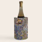 Majestic Cobalt Gold Antique Persian Kashmar Wine Chiller Gallery Image 2