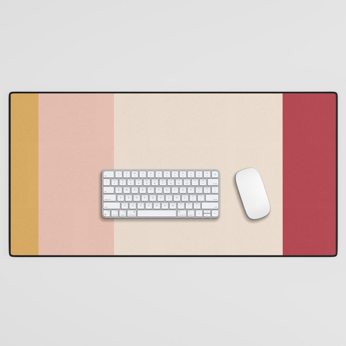 Contemporary Color Block II Desk Mat Gallery Image 1