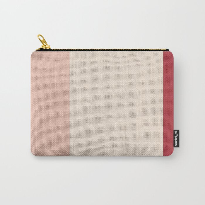 Contemporary Color Block II Carry All Pouch Gallery Image 1