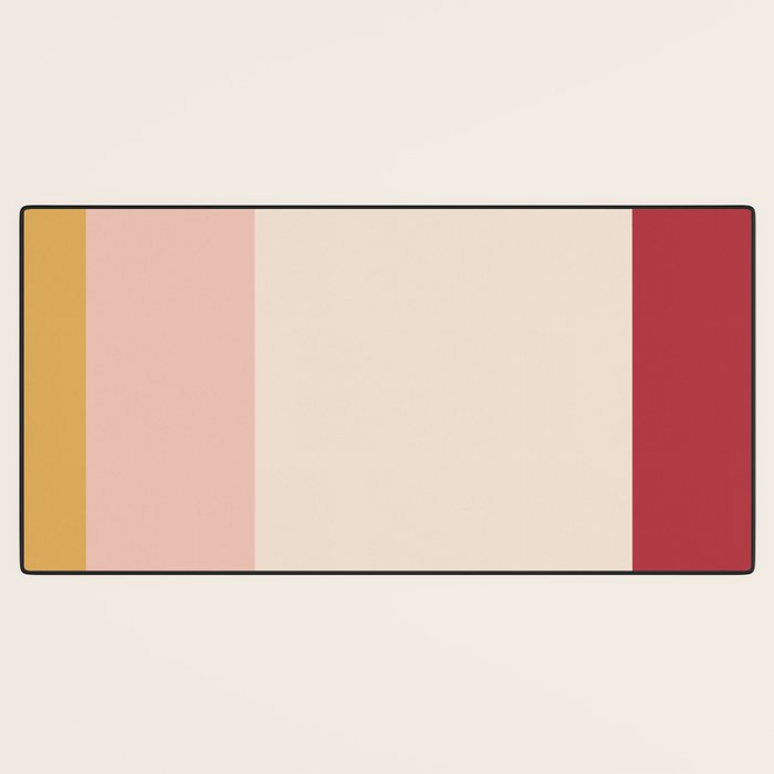 Contemporary Color Block II Desk Mat Gallery Image 3