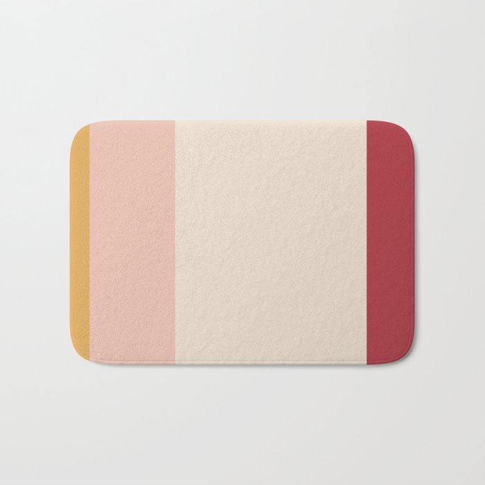 Contemporary Color Block II Bath Mat Gallery Image 1