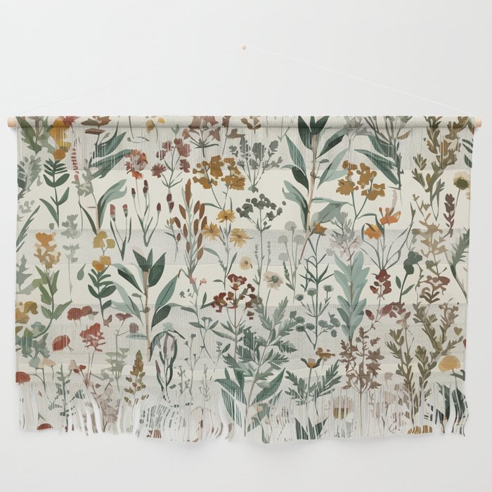 Nostalgic Wildflowers Floral Wall Hanging Gallery Image 1